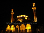 Мечеть Джума-Джами в Евпатории ночью